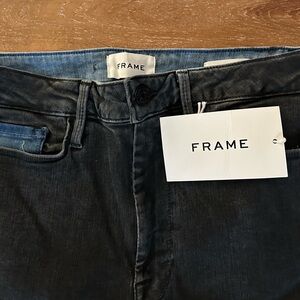 Frame Denim Black Jeans